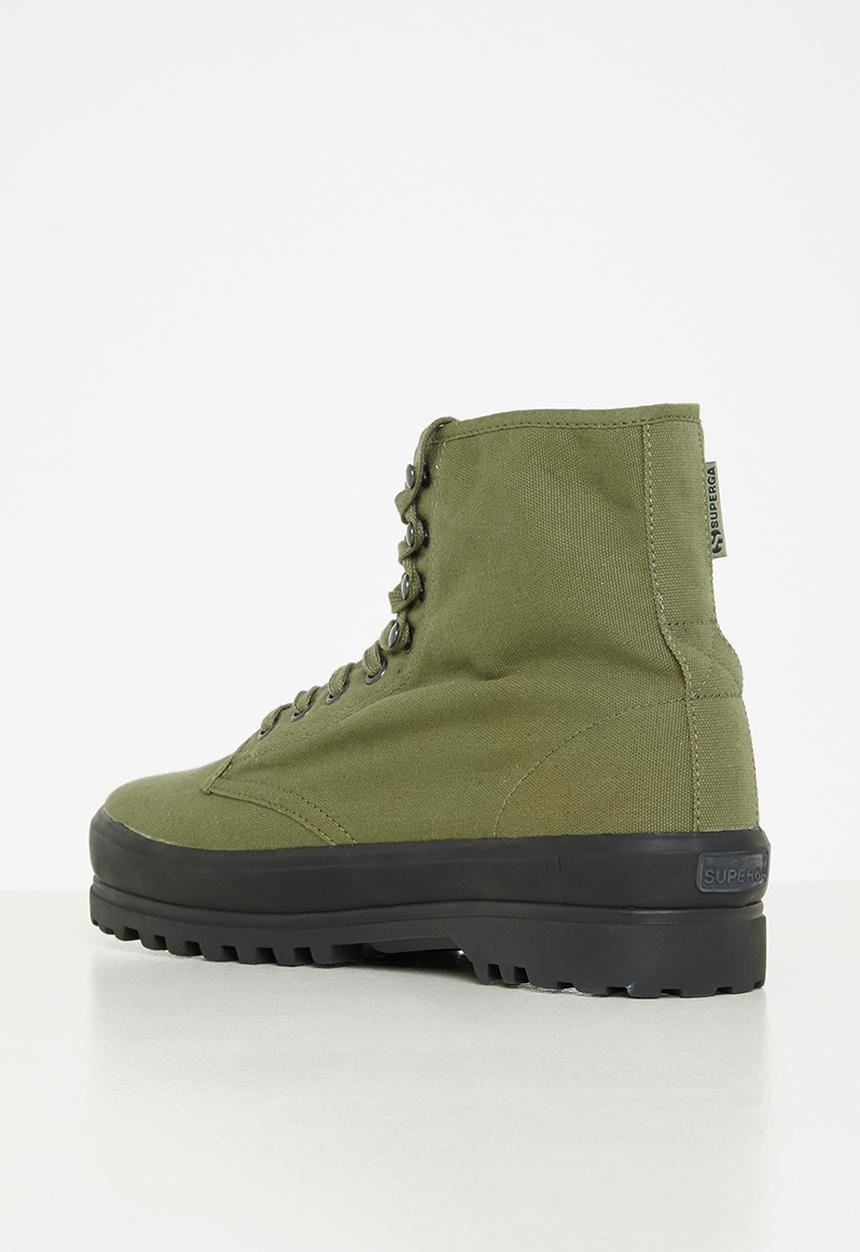 SUPERGA - Alpina - green sherwood & black