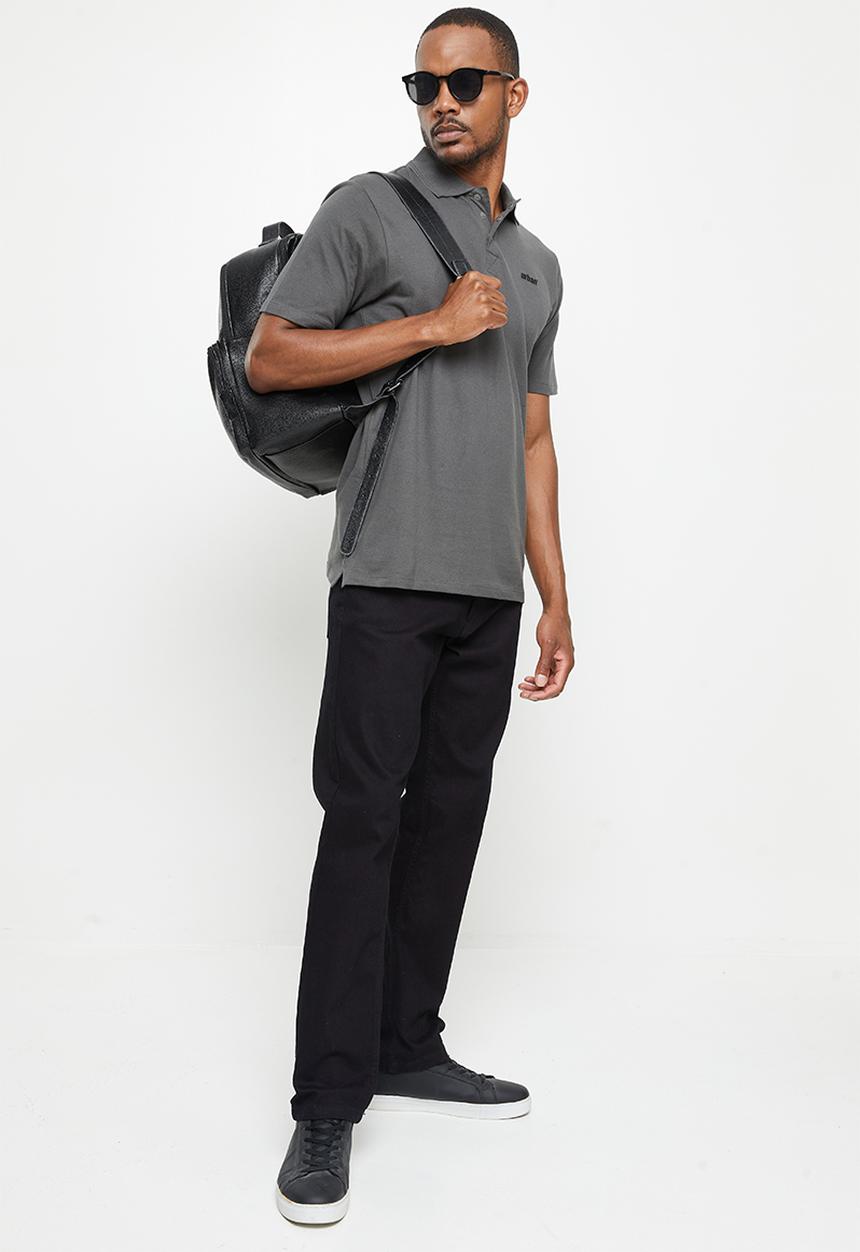 urban° - Urban chest embroidery golfer - charcoal
