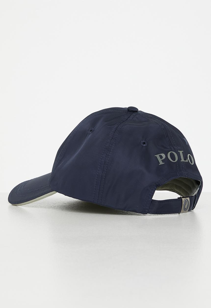 POLO - 6 Panel metal peak - navy