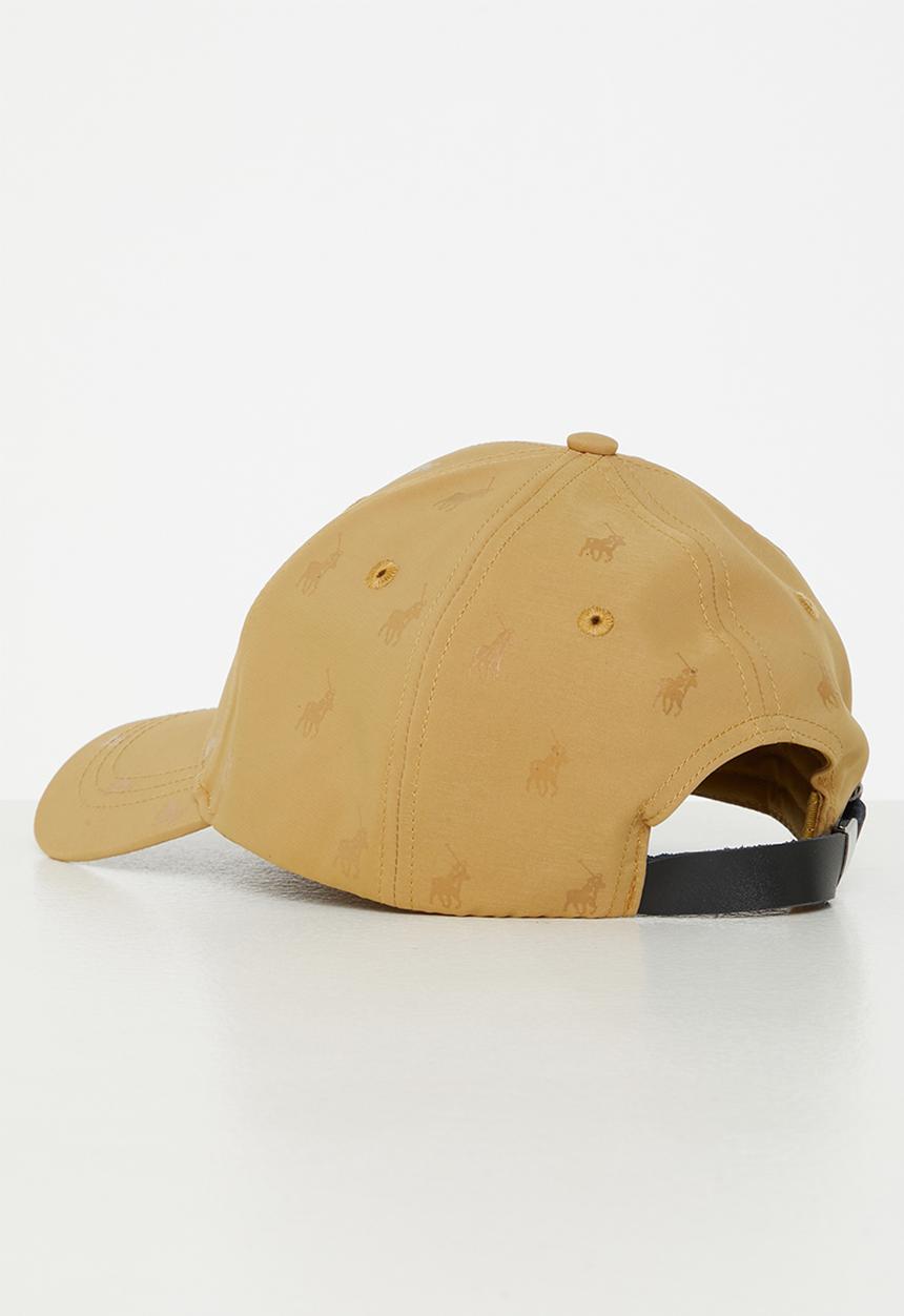 POLO - 6 Panel monogram peak - camel