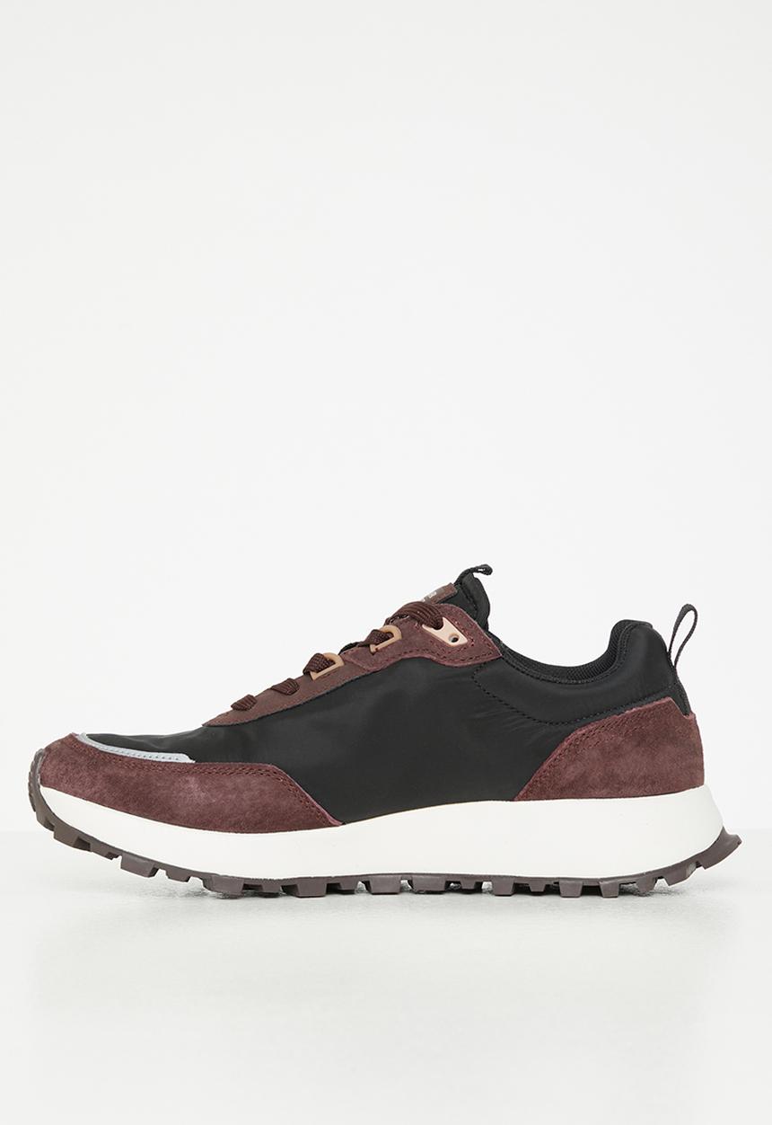 G-STAR - Theq run lgo nyl w - burgundy & black