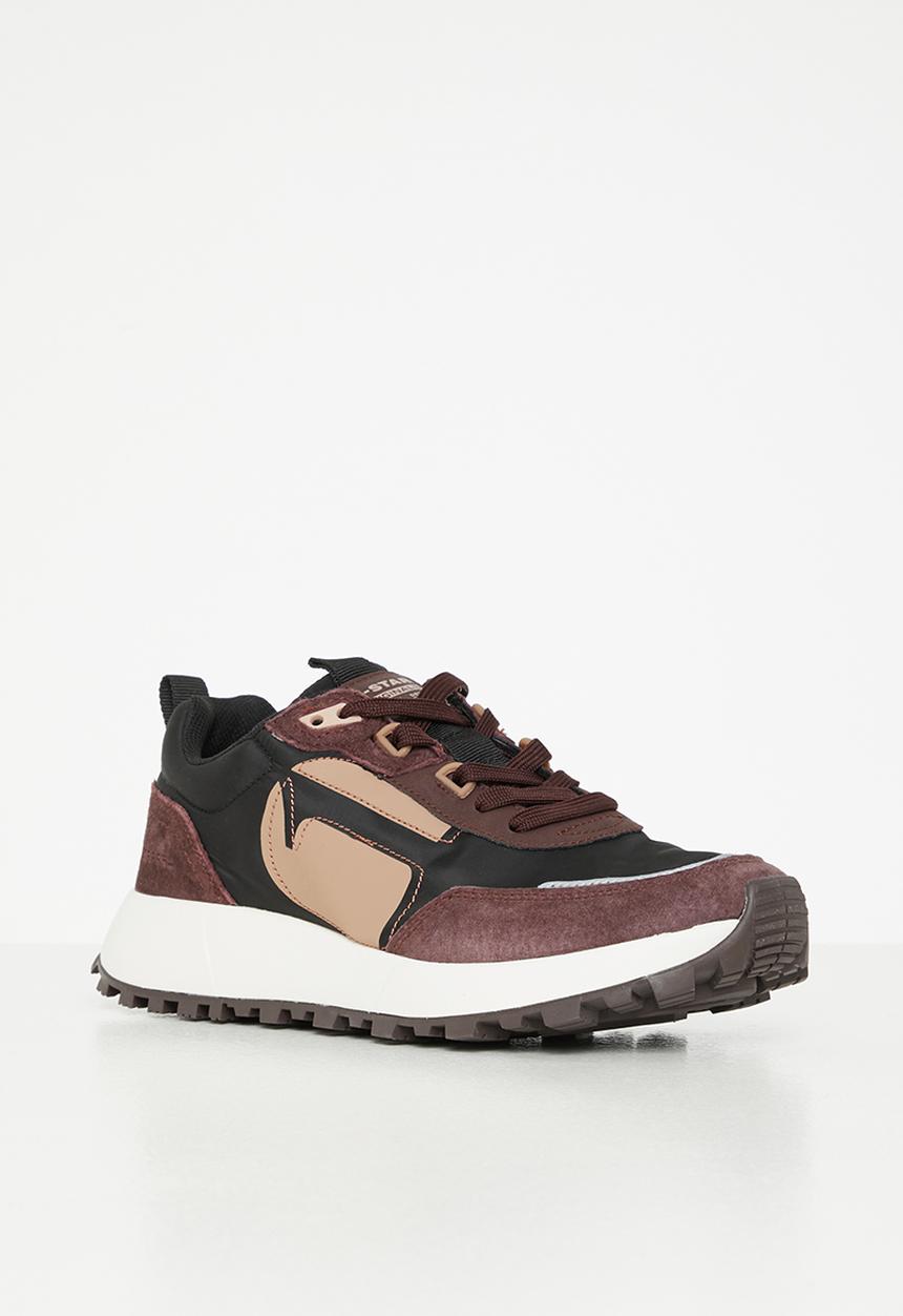 G-STAR - Theq run lgo nyl w - burgundy & black