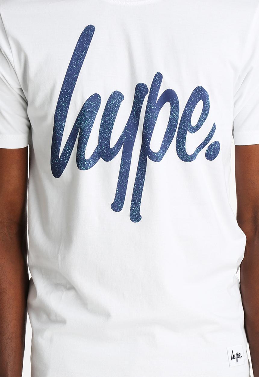 Hype - Cyan Speckle Tee 