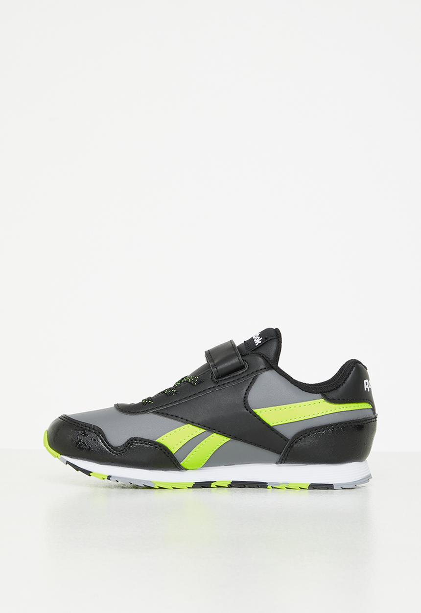 Reebok - Reebok royal cl jog 3.0 1v - core black/pure grey 5/acid yellow