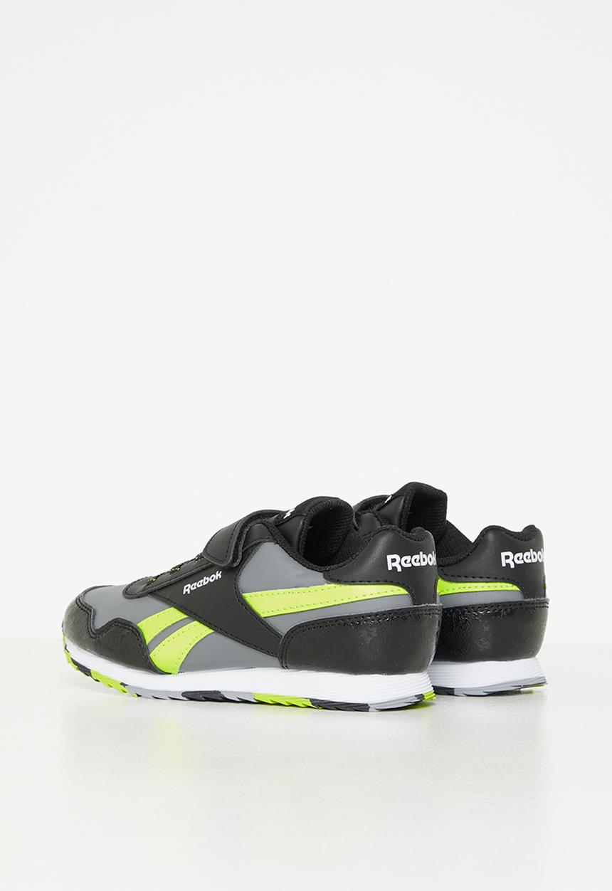 Reebok - Reebok royal cl jog 3.0 1v - core black/pure grey 5/acid yellow