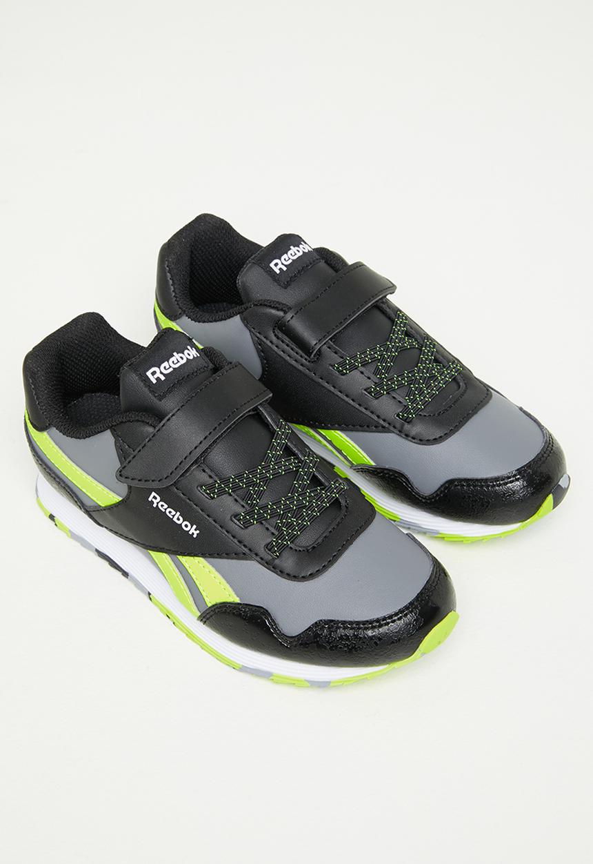 Reebok - Reebok royal cl jog 3.0 1v - core black/pure grey 5/acid yellow