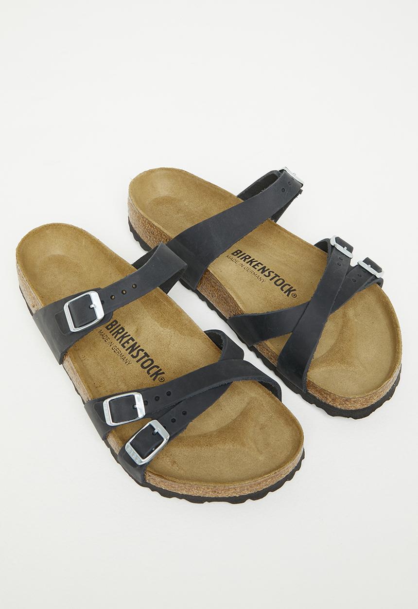 Birkenstock - Franca oiled leather regular - black