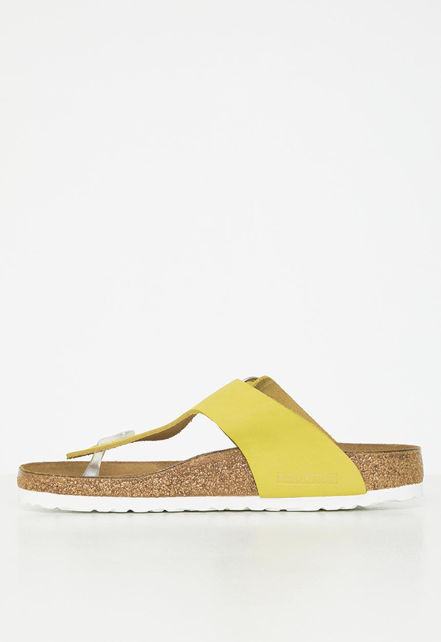 Birkenstock - Gizeh nubuck leather regular - popcorn