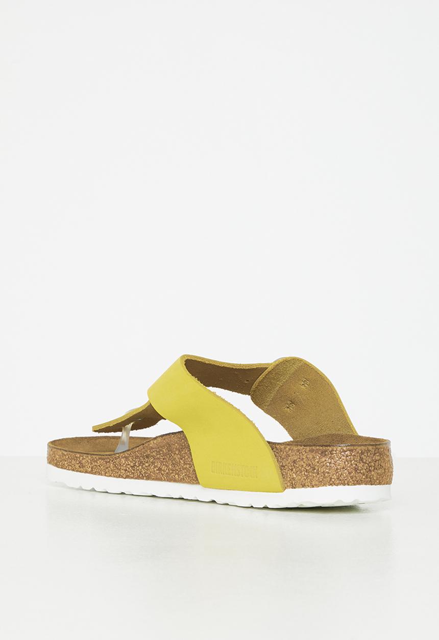 Birkenstock - Gizeh nubuck leather regular - popcorn