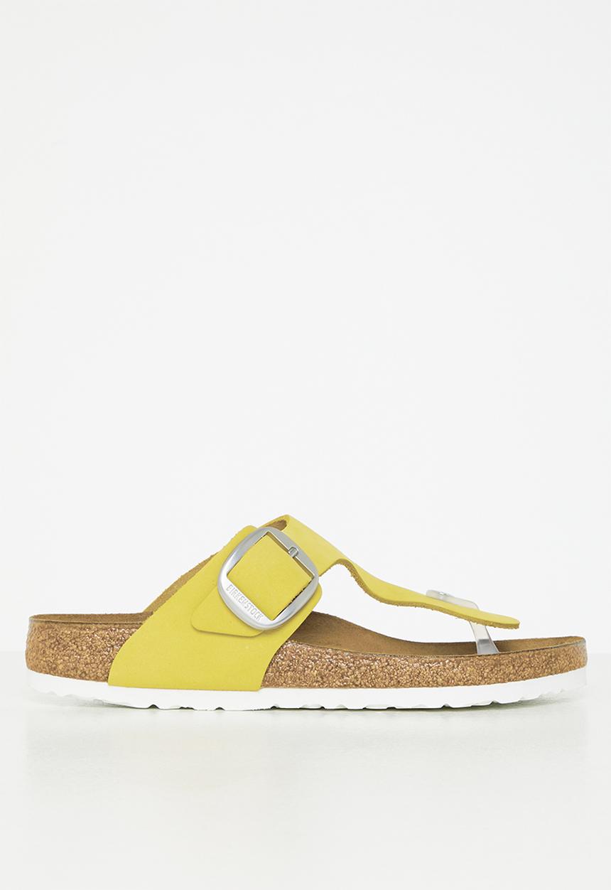 Birkenstock - Gizeh nubuck leather regular - popcorn