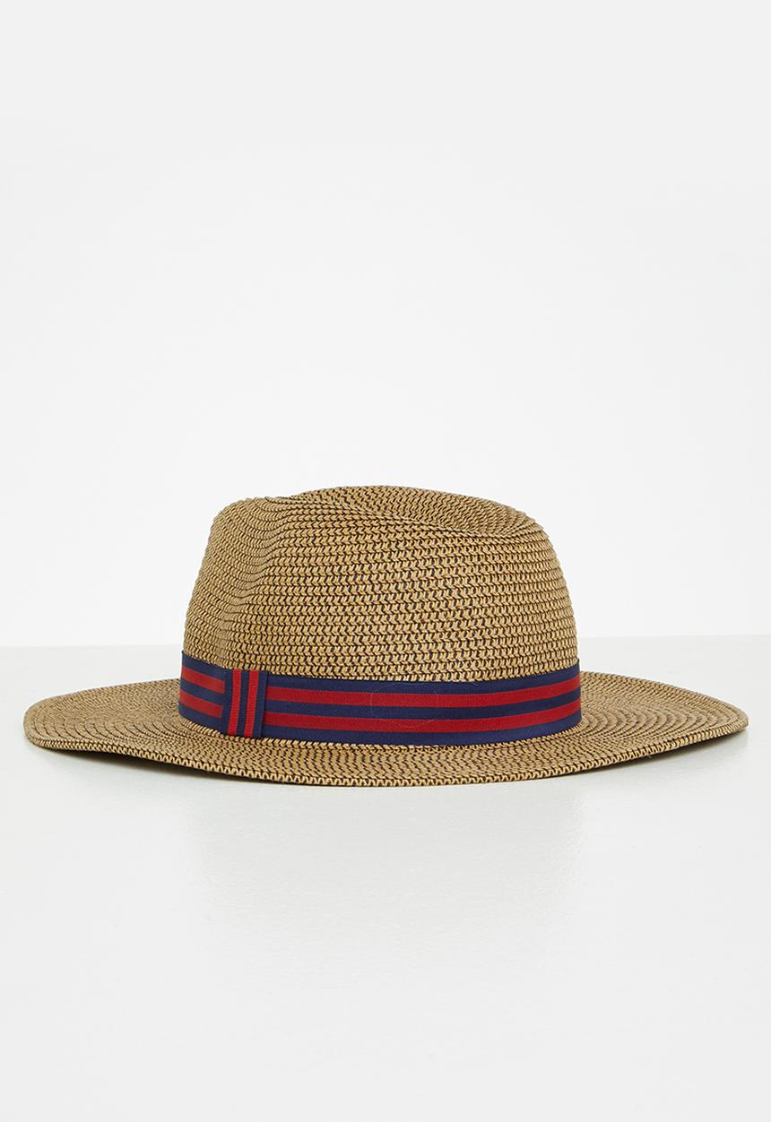 Superbalist - Yaseen fedora hat - tan