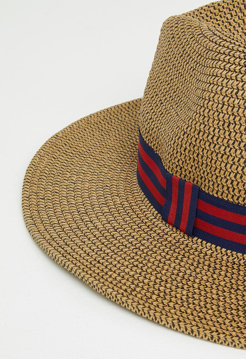 Superbalist - Yaseen fedora hat - tan