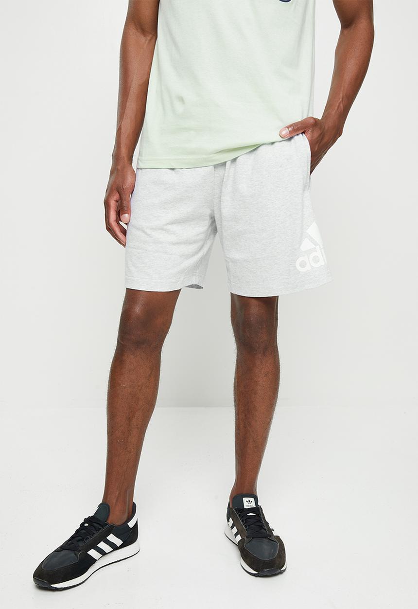 adidas Performance - M mh bosshortft - light grey heather