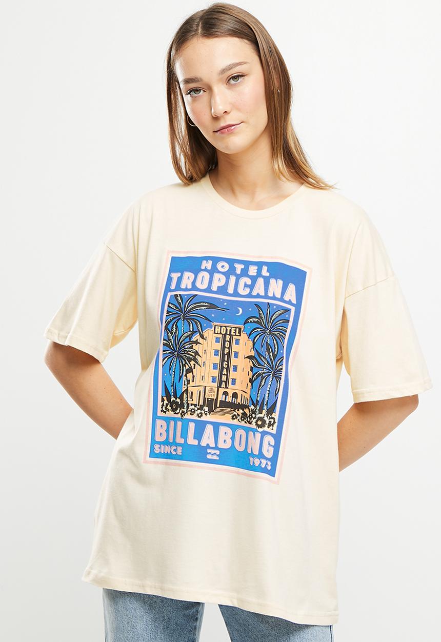 Billabong  - Hotel tropicana tee - stone