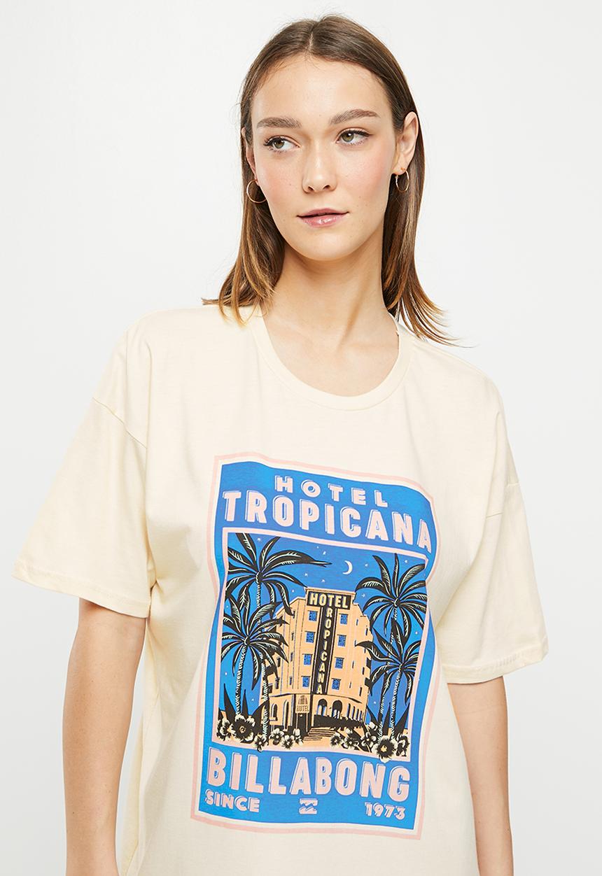 Billabong  - Hotel tropicana tee - stone