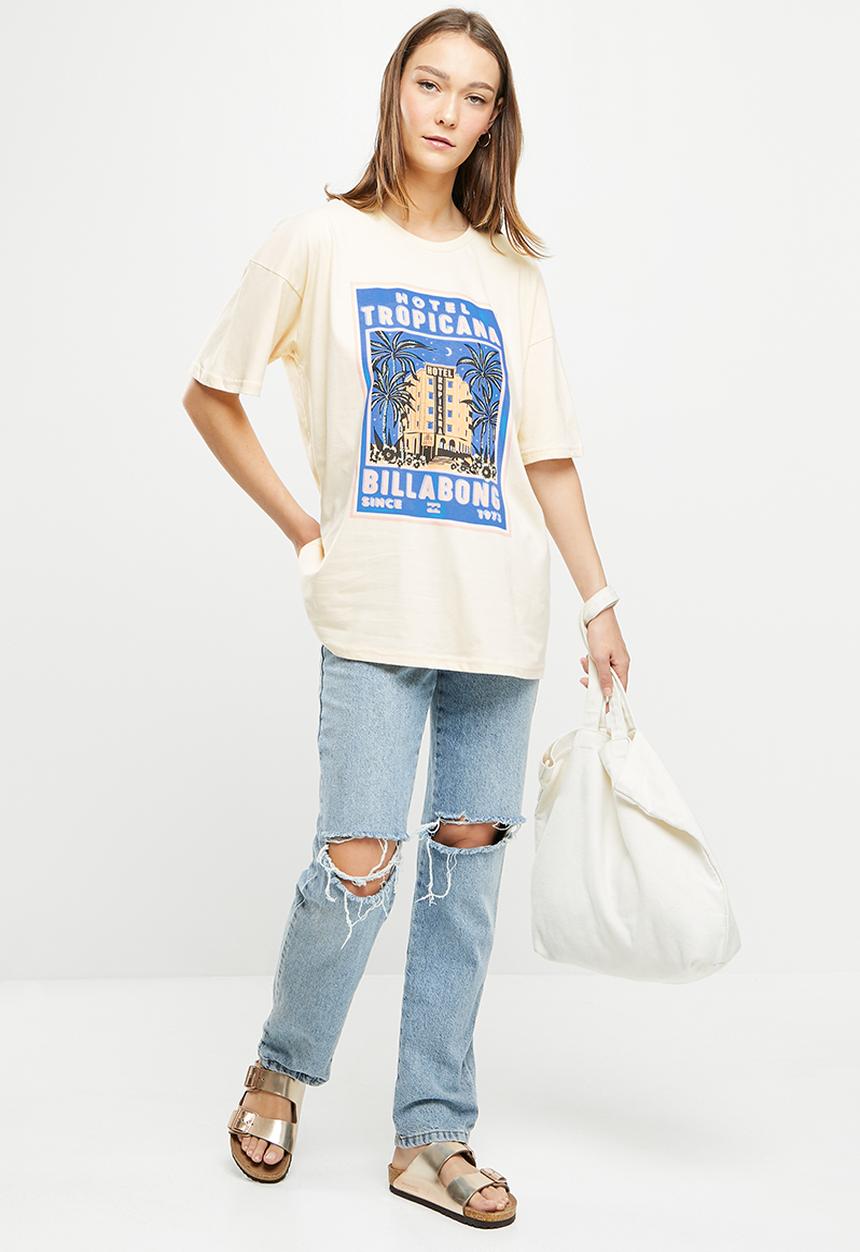 Billabong  - Hotel tropicana tee - stone