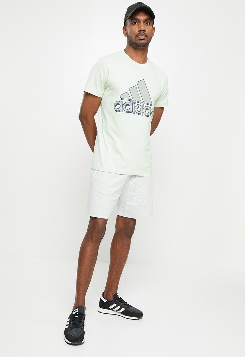 adidas Performance - M mh bosshortft - light grey heather