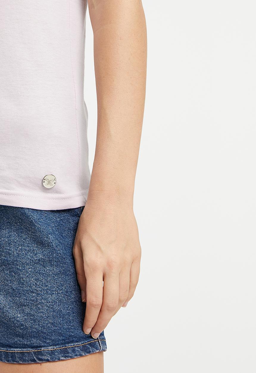 Lizzy - Poluna short sleeve tee - lilac