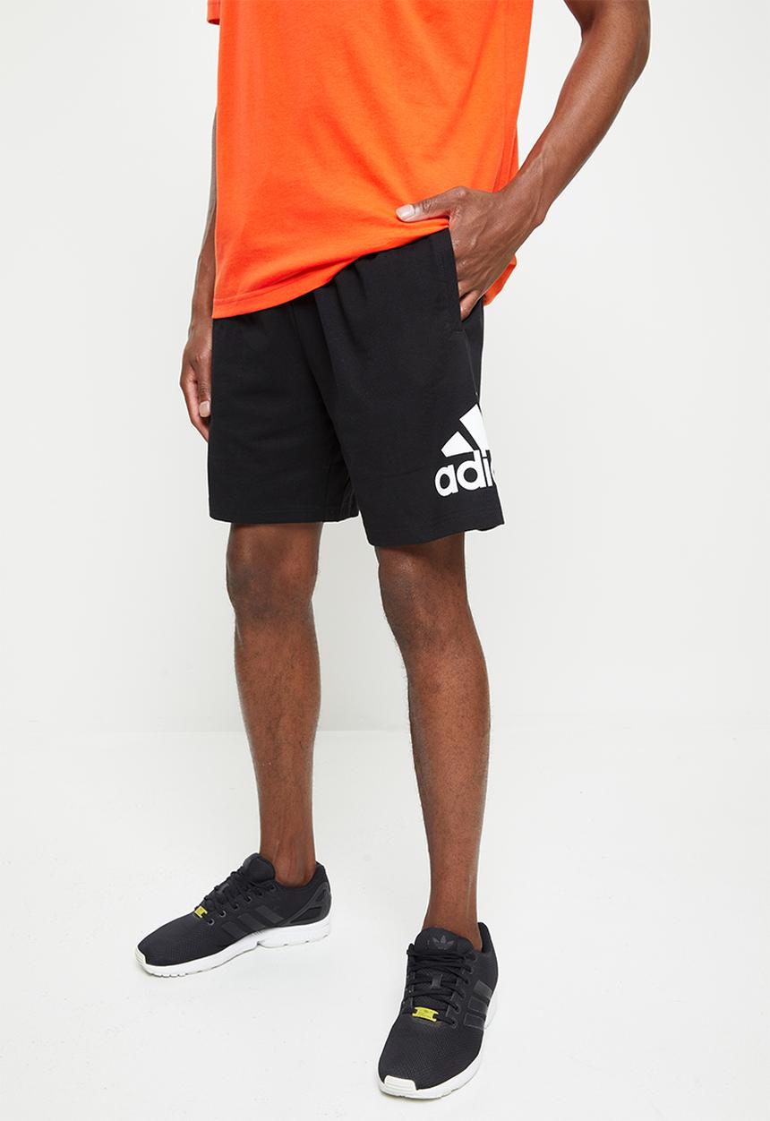 adidas Performance - M mh bosshortft - black & white