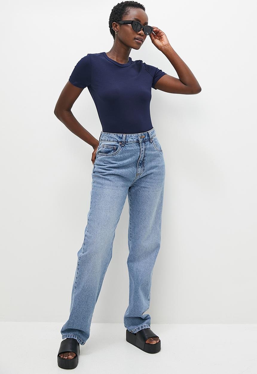 Superbalist - 2 pack slim fit tee - navy & white