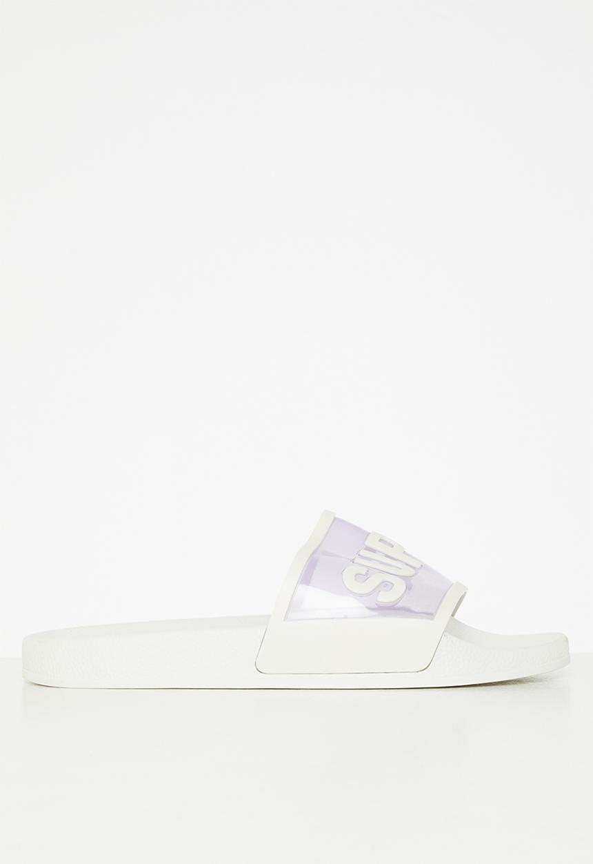 SUPERGA - 1908 slides clear id - white
