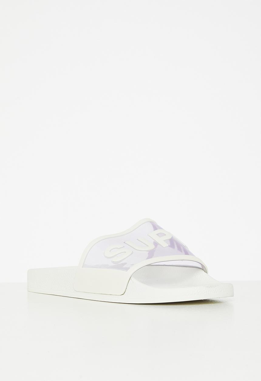 SUPERGA - 1908 slides clear id - white