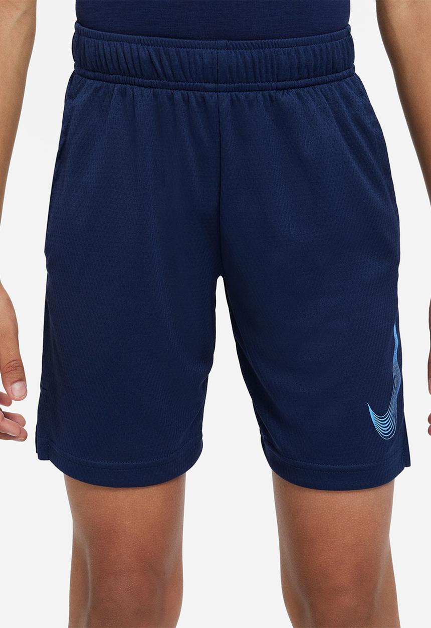 Nike - B Nike dri-fit hbr short - midnight navy & university blue