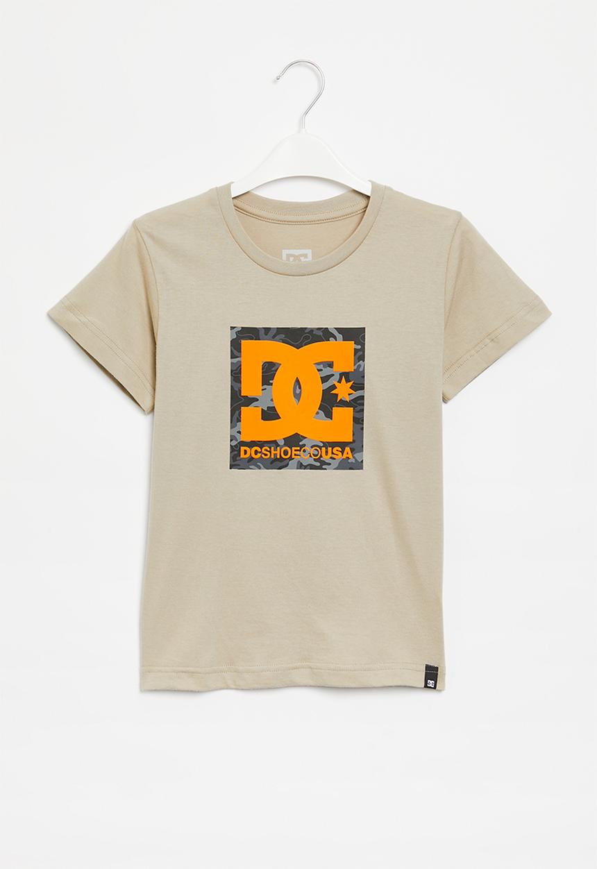 DC - Dc square star fill short sleeve boy - island fossil