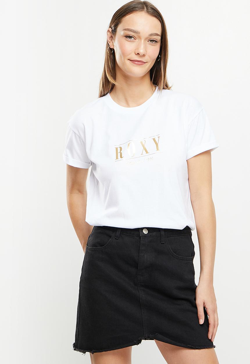 Roxy - Sparkle evening tee - bright white
