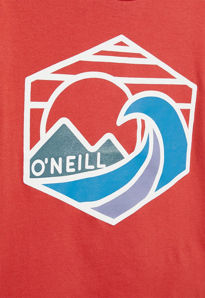 O'Neill - Glassy short sleeve tee - red