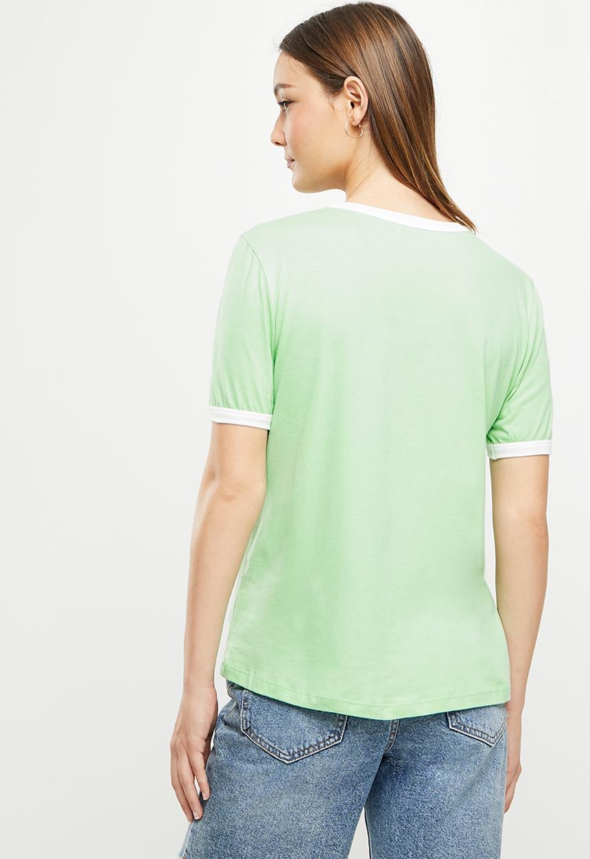 Roxy - Bailing dream c tee - sprucetone