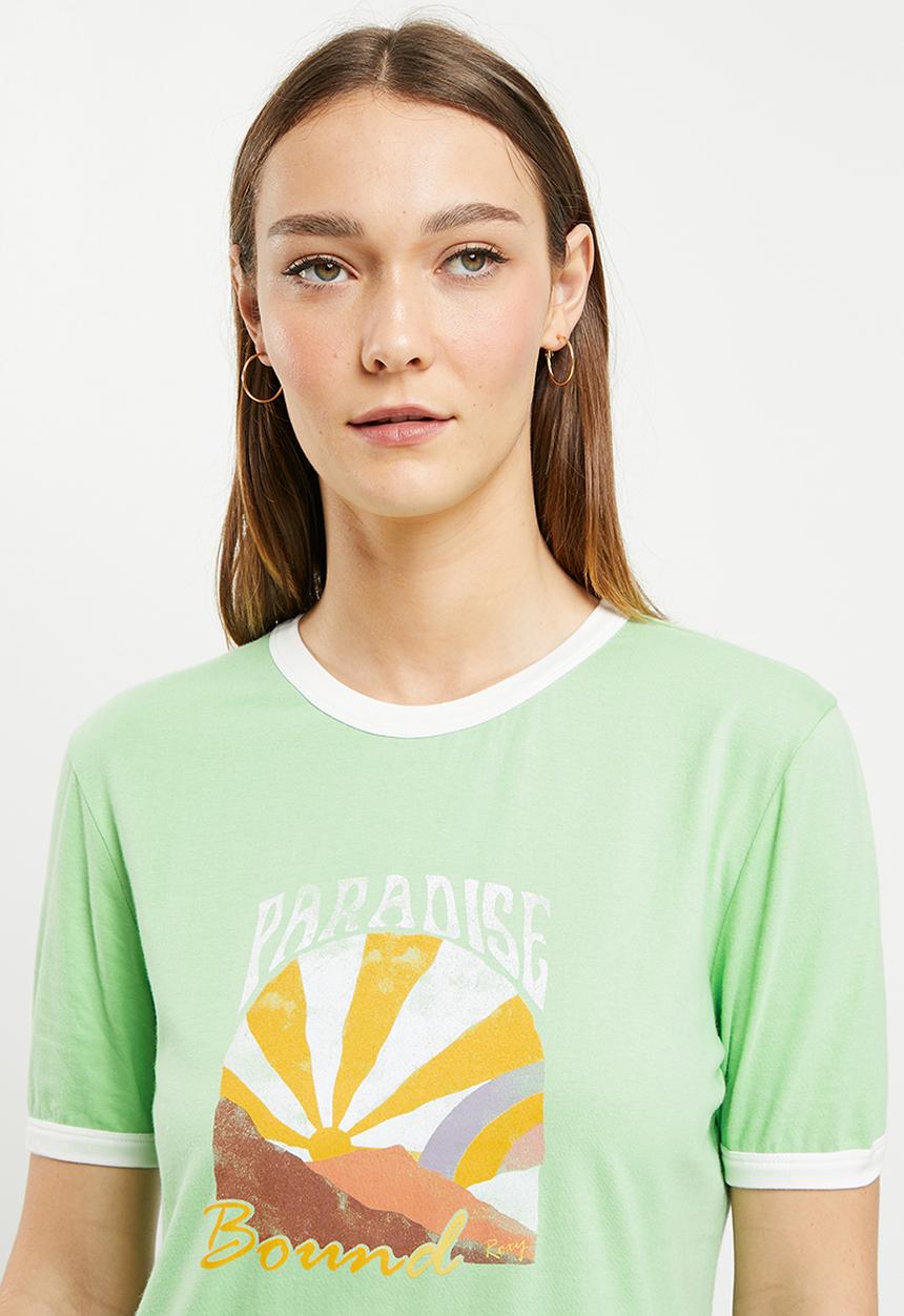 Roxy - Bailing dream c tee - sprucetone