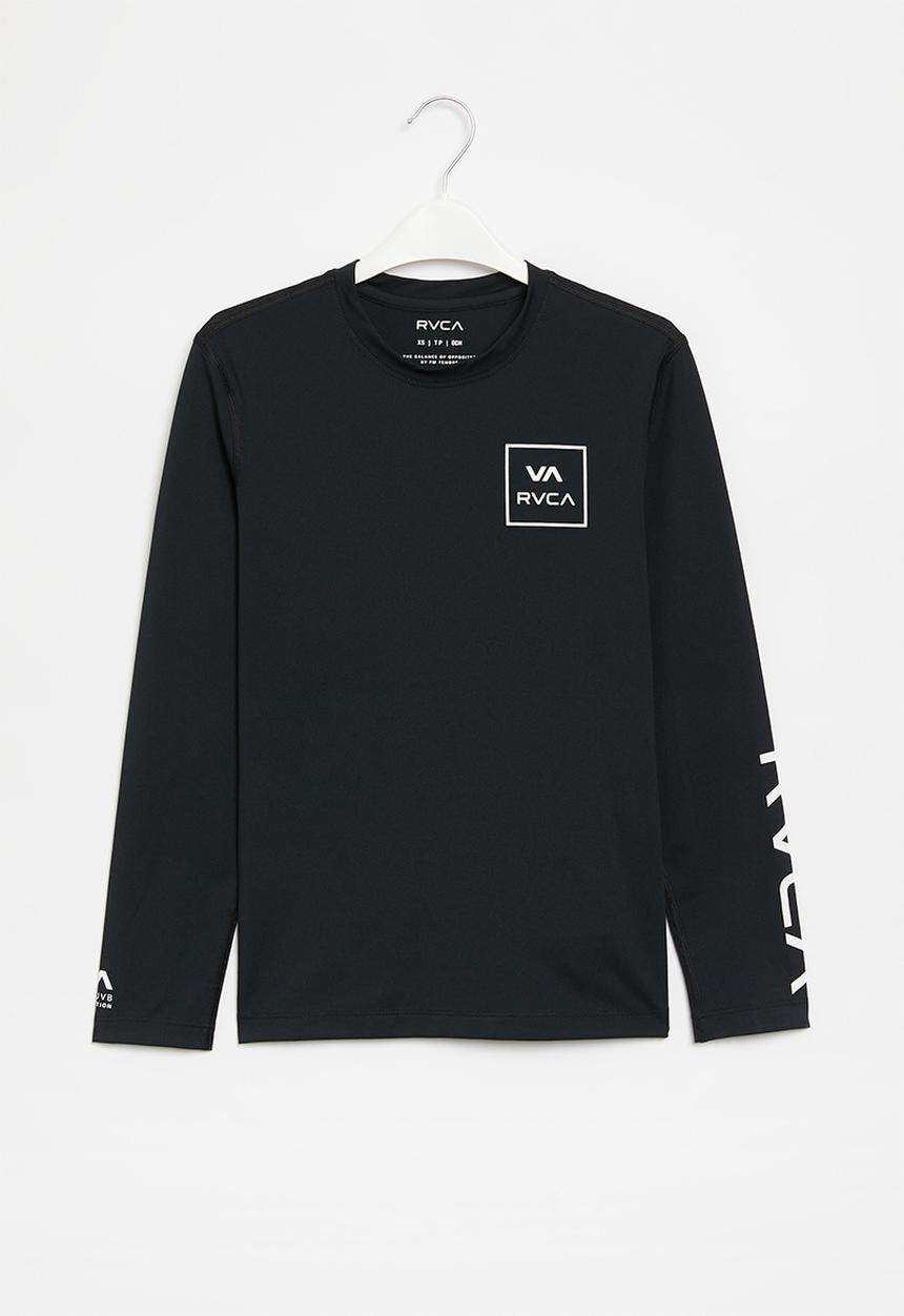 RVCA - Rvca surf shirt long sleeve - black
