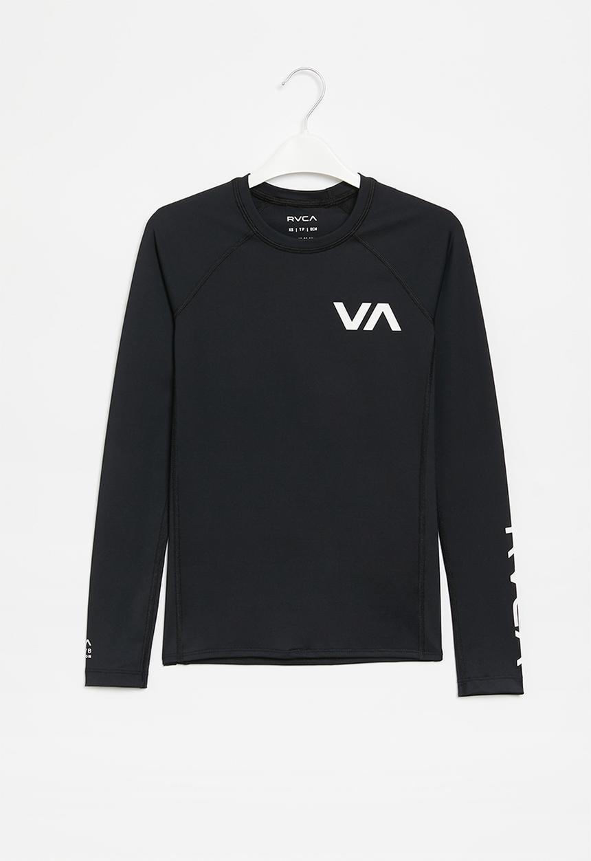 RVCA - Rvca long sleeve rashguard - black