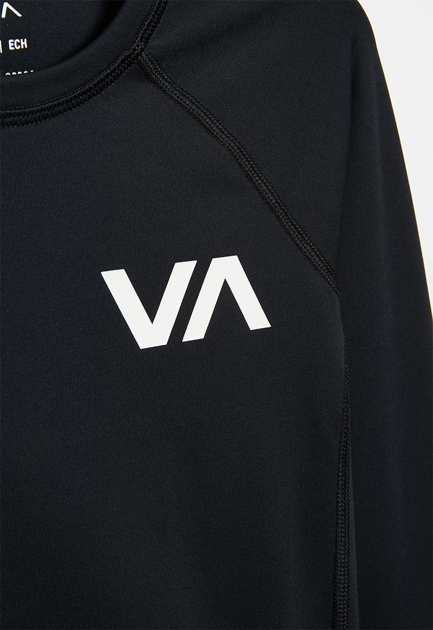 RVCA - Rvca long sleeve rashguard - black