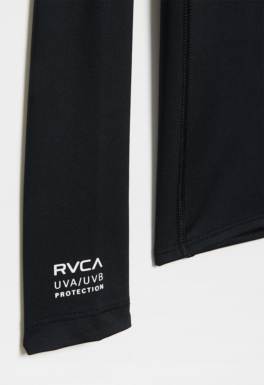 RVCA - Rvca long sleeve rashguard - black