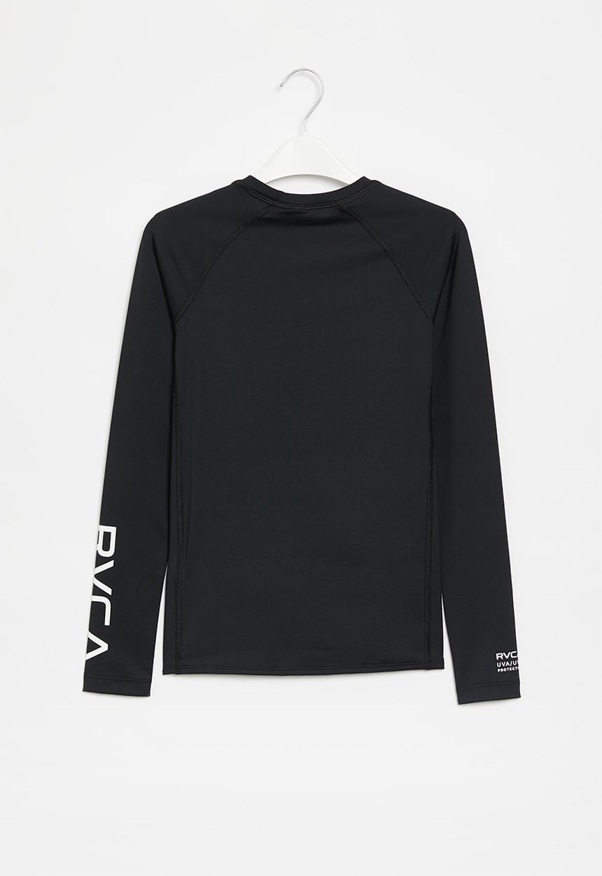 RVCA - Rvca long sleeve rashguard - black