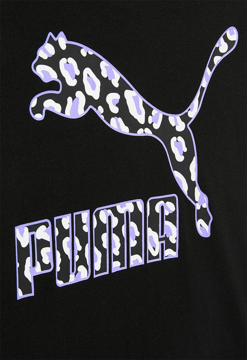PUMA - Classics 90's prep logo tee g - puma black
