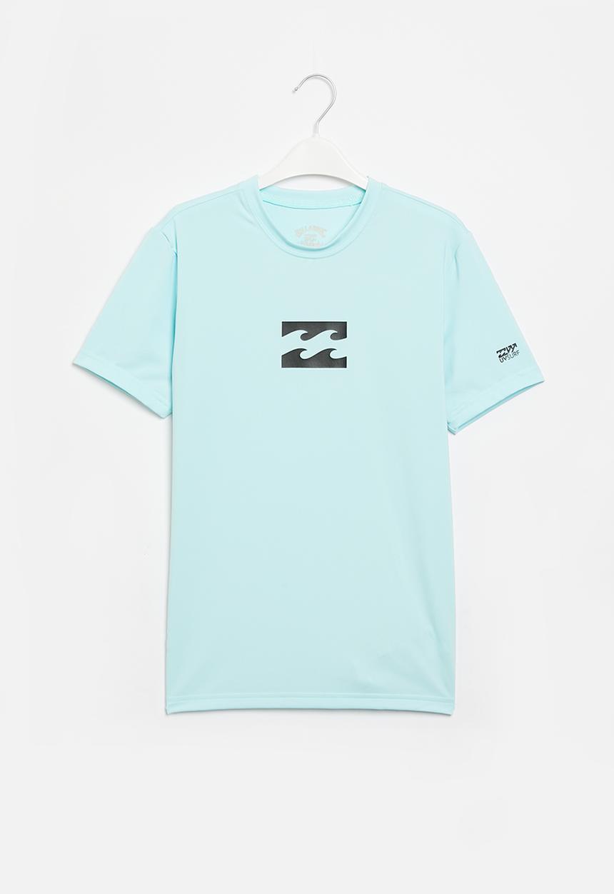 Billabong  - All day wave boys lf short sleeve - blue