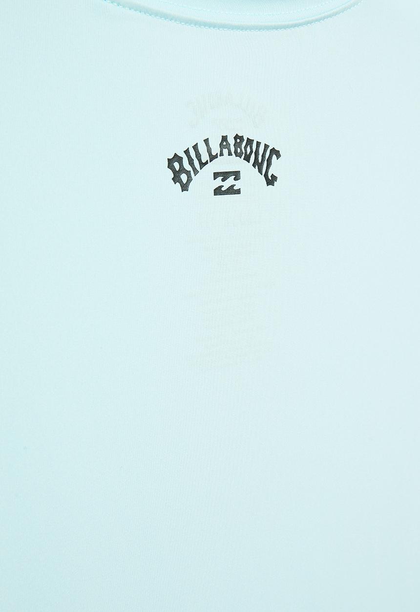 Billabong  - All day wave boys lf short sleeve - blue