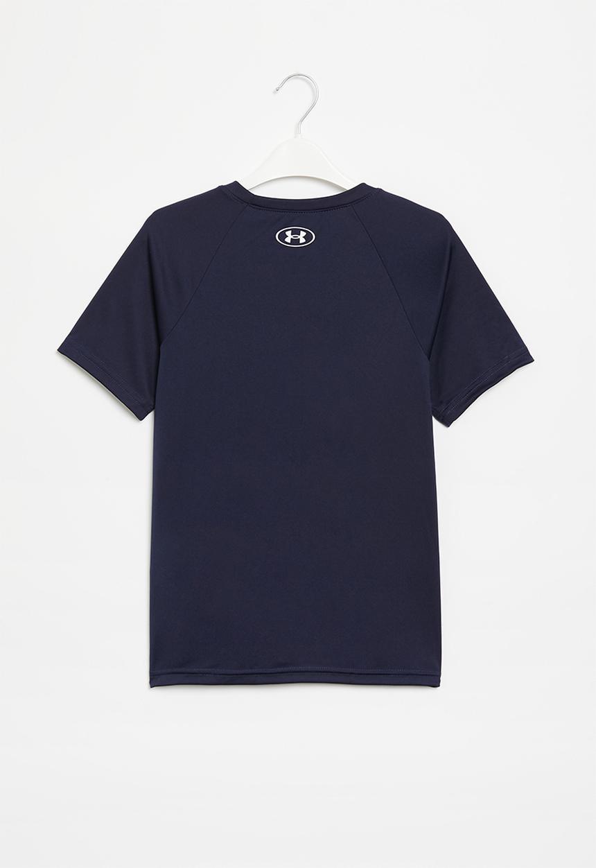 Under Armour - Ua tech big logo short sleeve - midnight navy/ white