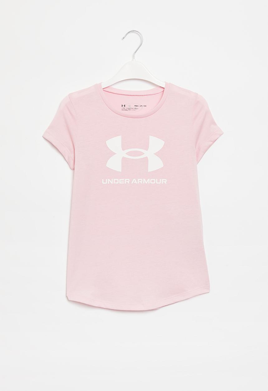 Under Armour - Live sportstyle graphic short sleeve - prime pink/white