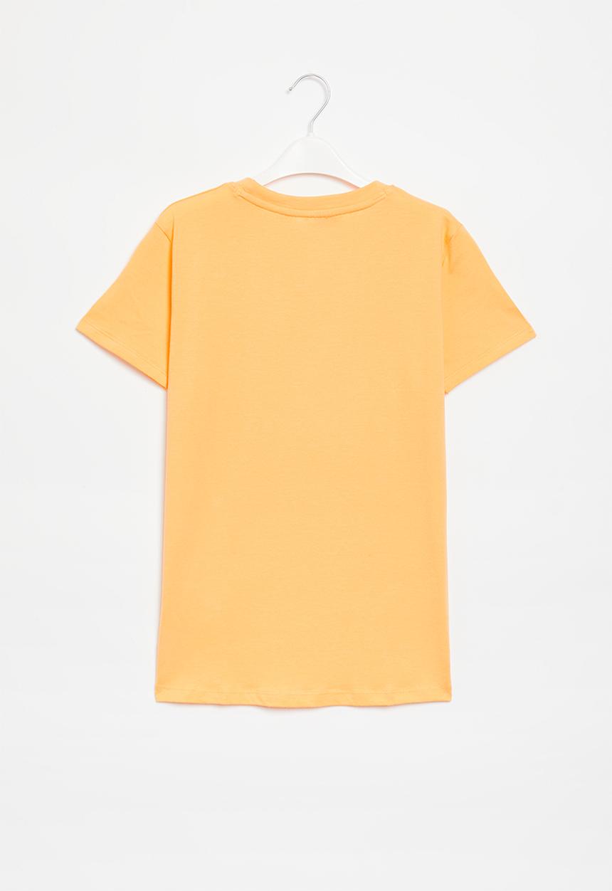 JEEP - Jeep graphic T-shirt - orange