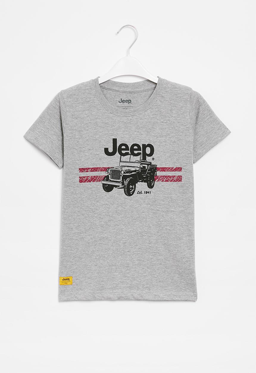 JEEP - Photographic tee - grey