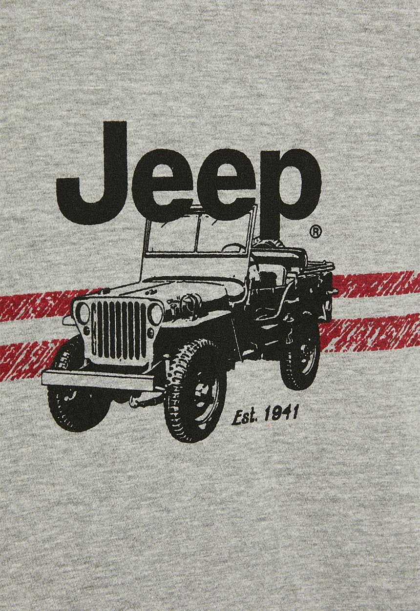 JEEP - Photographic tee - grey