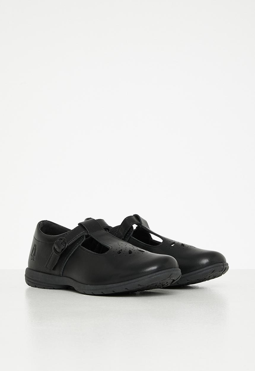 Hush Puppies - Crown school shoe - black