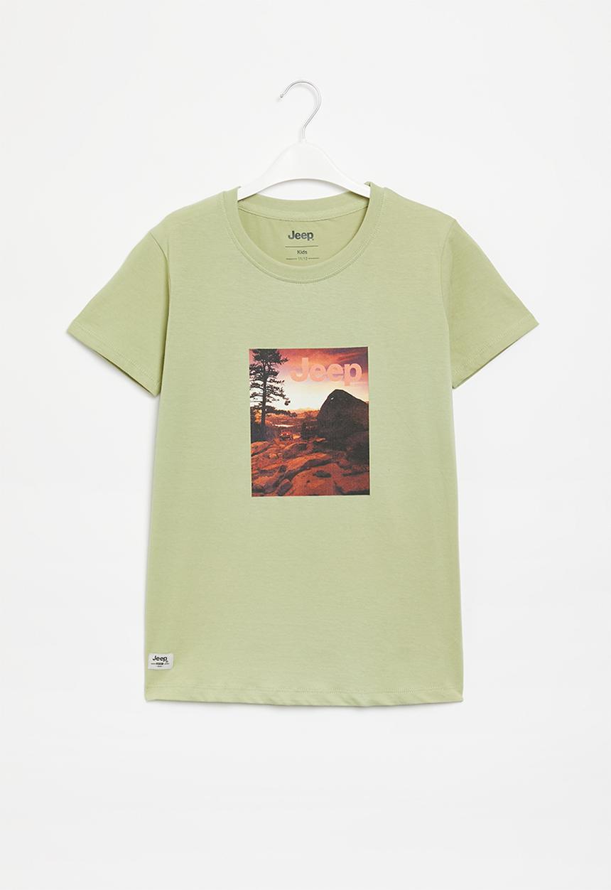JEEP - Jeep graphic T-shirt - green