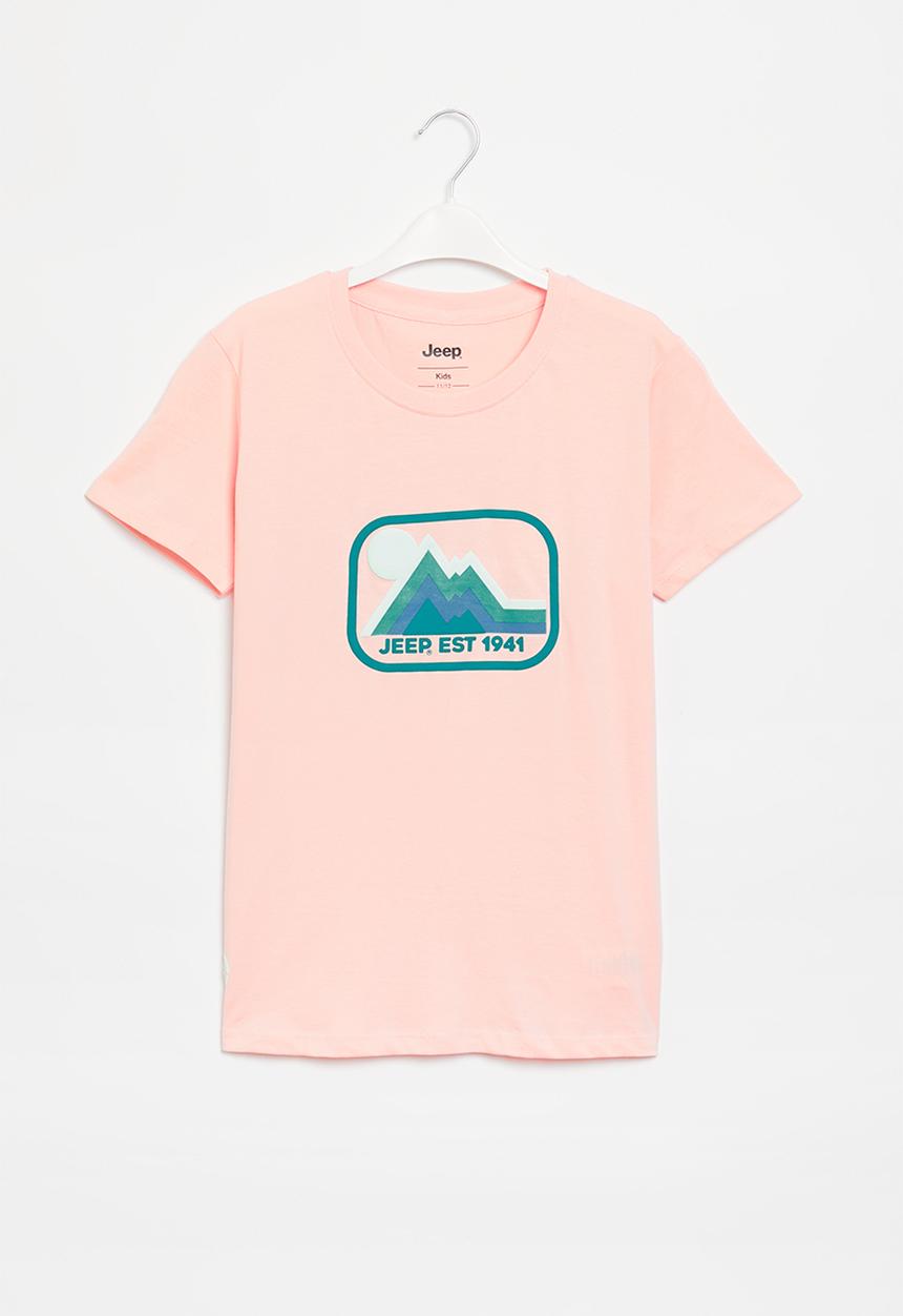JEEP - Jeep graphic T-shirt - pink