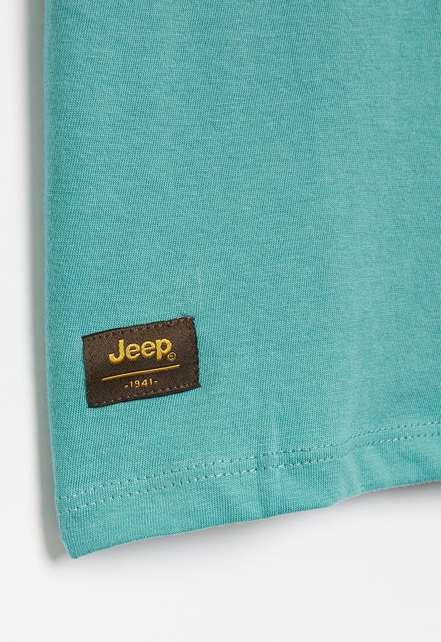 JEEP - Photographic tee - blue