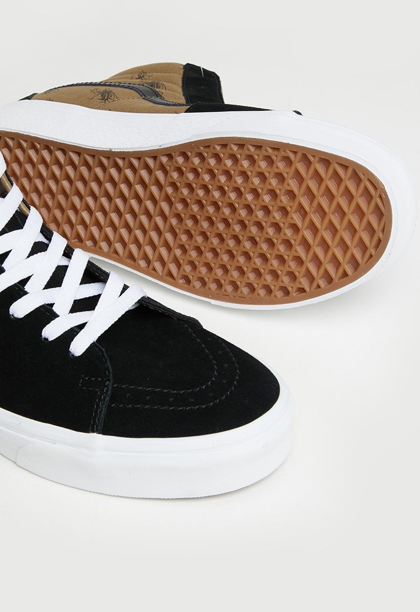 Vans - Sk8-hi -  check research black/brown